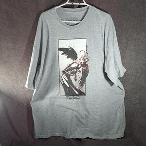 Any Means Necessary The Struggle Is Real Heather Grey Graphic Tee VG 3XL OOP